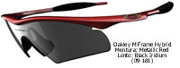 Oakley MFrame Hybrid Metallic Red_Black Iridium (09-181)